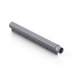 AK Alum 3'' Inlet x 6'' - SI