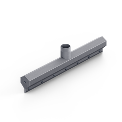 AK SS 2" Inlet x 30" with Top