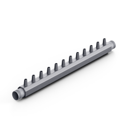 AK Nozzle 3" x 48" Dual Inlet