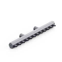 AK Nozzle 3" x 42" Dual Top In