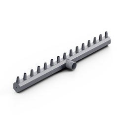 AK Nozzle 3" x 48" Side Middle