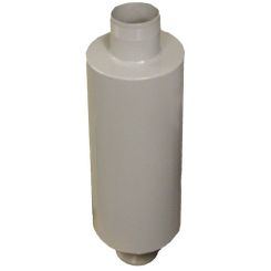SILENCER, 3", DISCHARGE, AL
